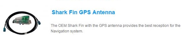 Shark Fin GPS Antenna - Euroworks Calgary